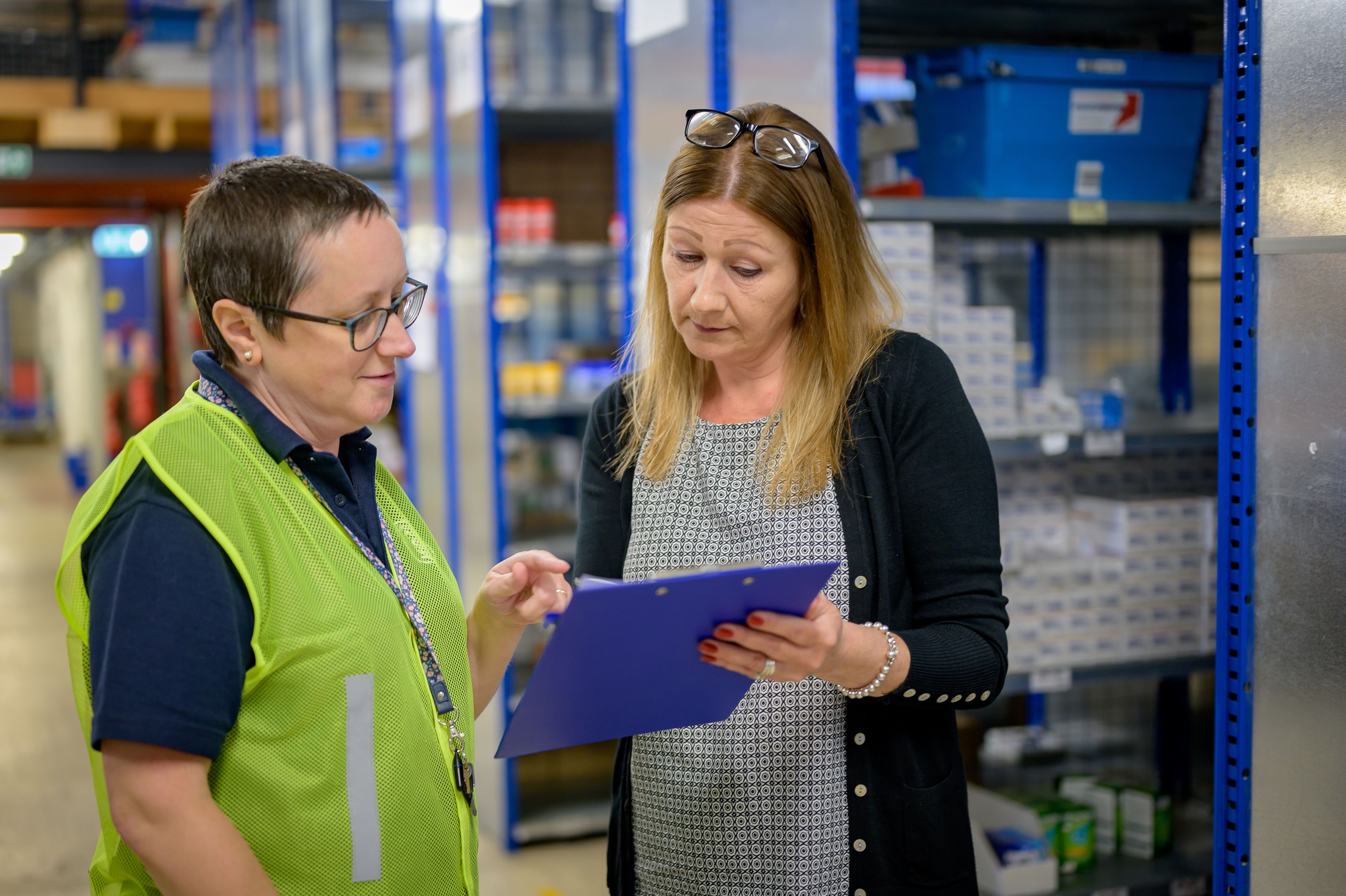 NHS management contacts database